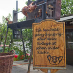 Der Biergarten im Kirchheimer Hirschgarten