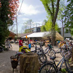 Der Biergarten im Kirchheimer Hirschgarten