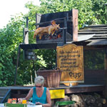 Der Biergarten im Kirchheimer Hirschgarten