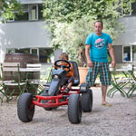 Der Biergarten im Kirchheimer Hirschgarten